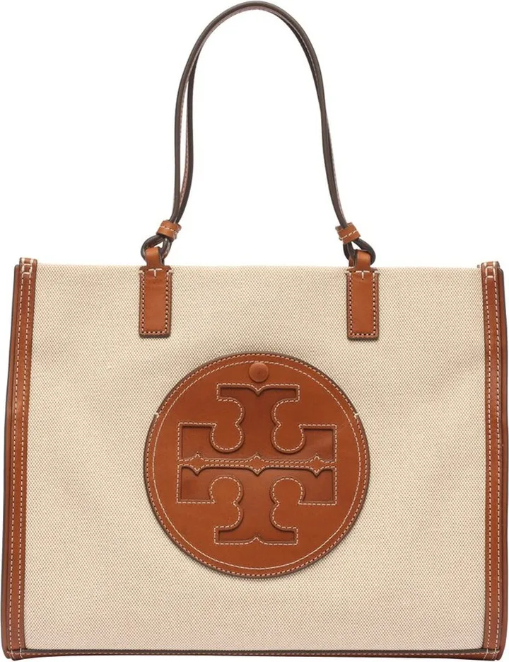 Tory Burch Ella Logo Patch Tote Bag