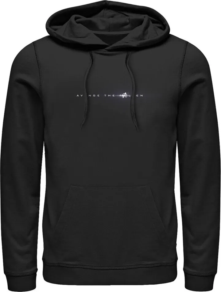 Men's Marvel Avengers: Endgame Avenge the Fallen Pull Over Hoodie - Black - 2X Large