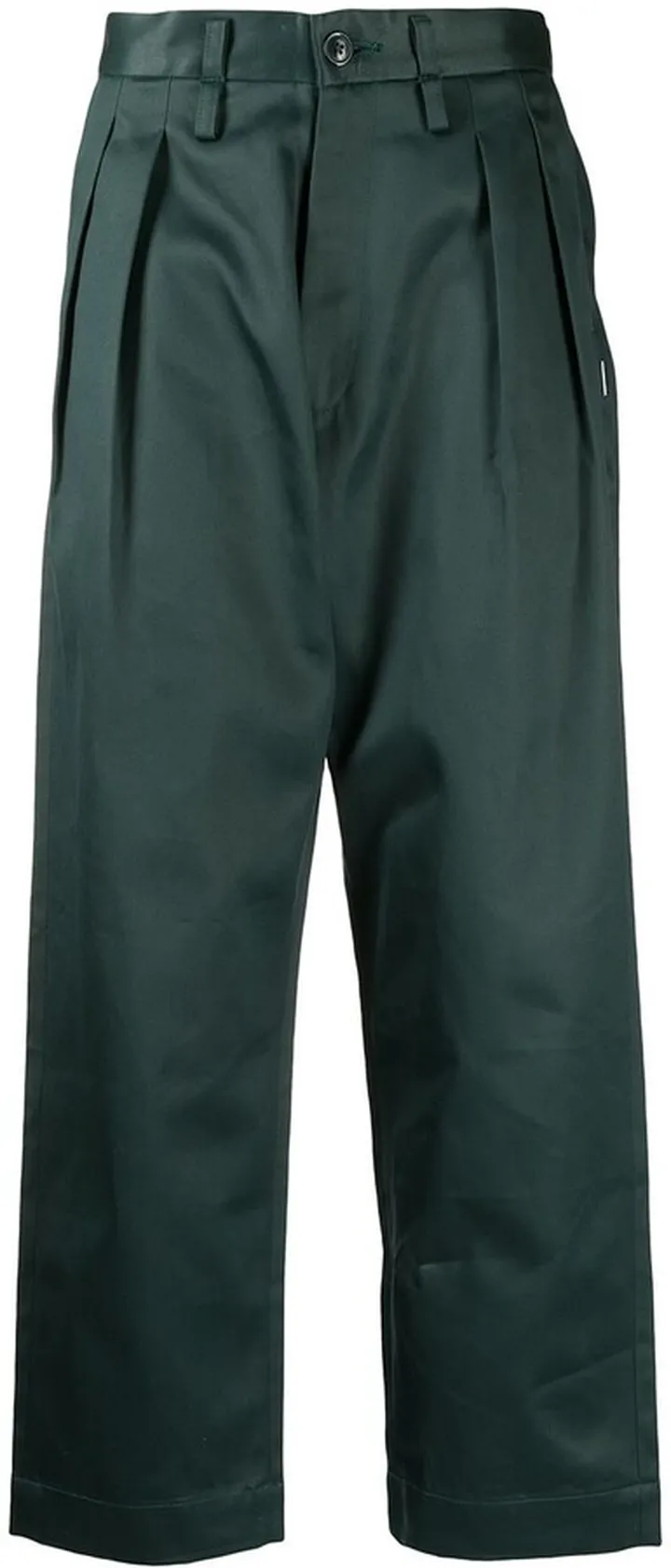 Straight-Leg Tailored Trousers