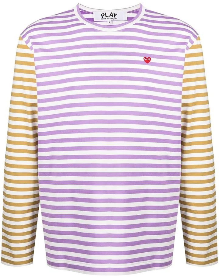 striped long-sleeve T-shirt