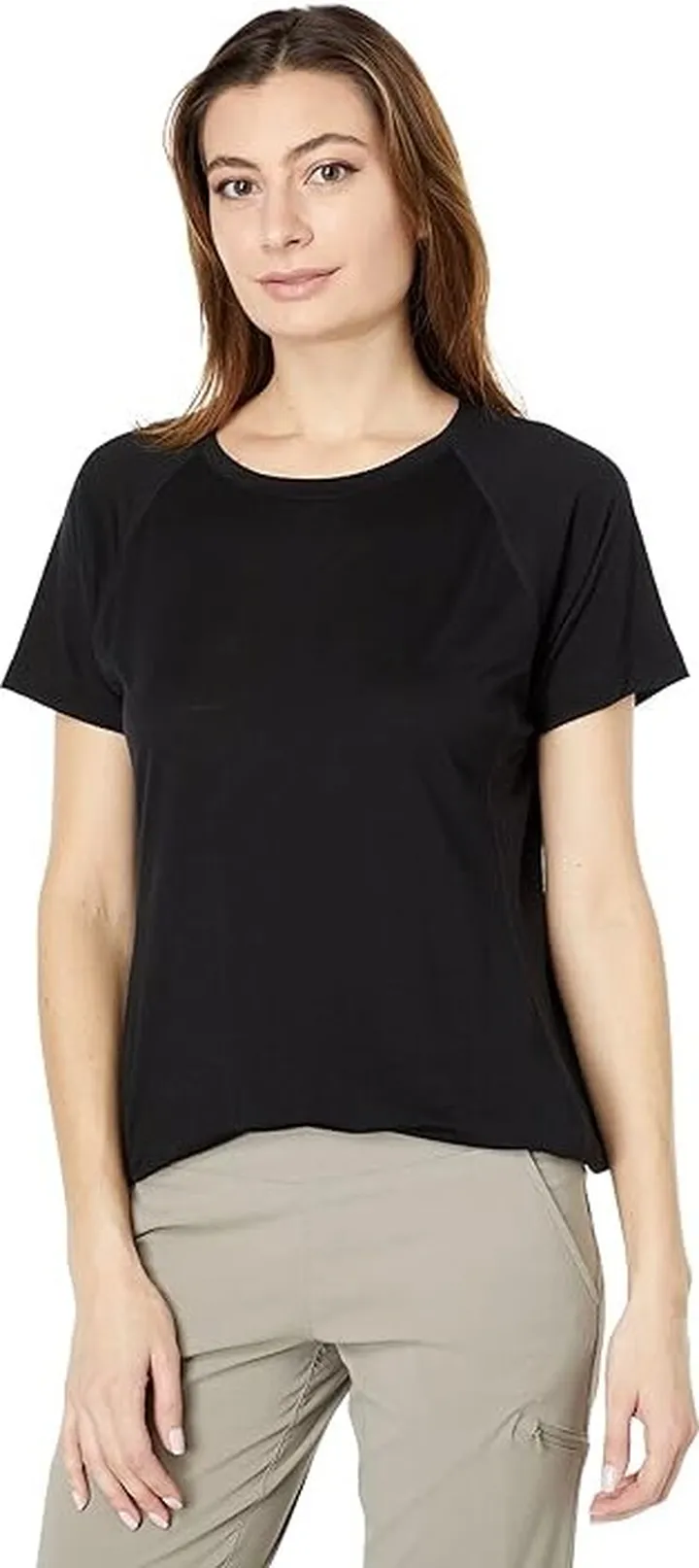 Smartwool Merino Sport 120 Short Sleeve (Black) Women's Clothing