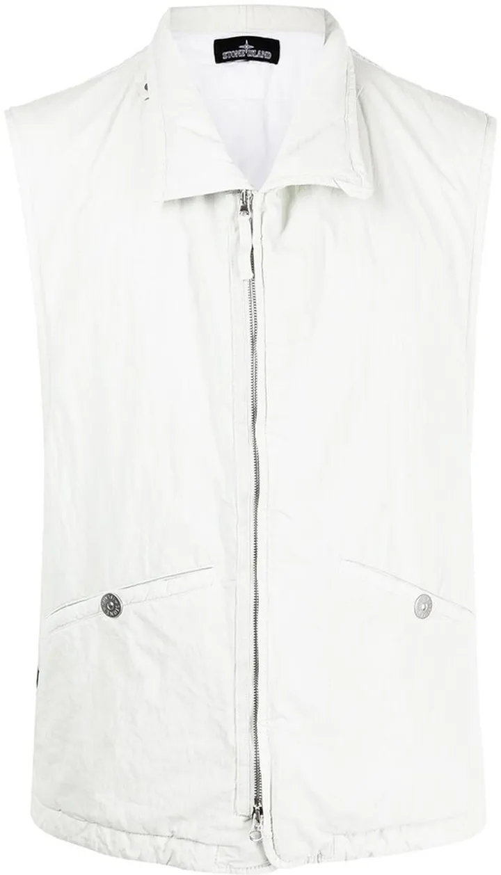 Sleeveless Zip-Up Gilet Jacket