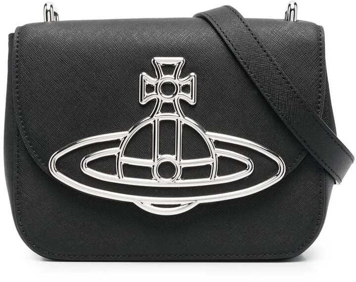 Linda Orb-plaque crossbody bag