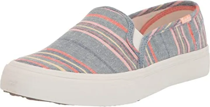 Keds Women's Double Decker Stripe Canvas Sneaker