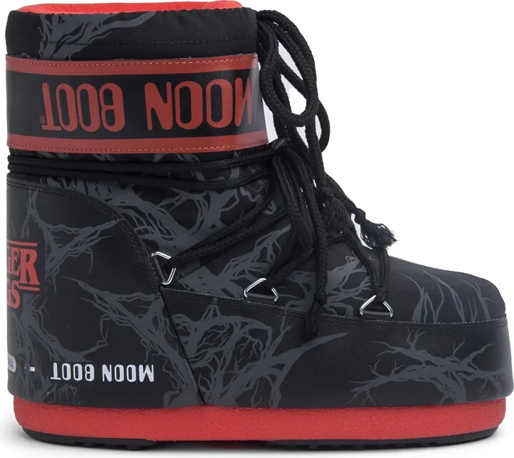 x 'Stranger Things' Upside Down Icon Low Moon Boot