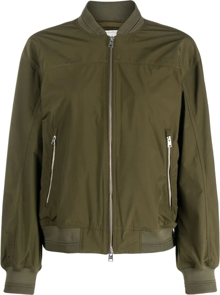 Summer zip-up bomber jacket
