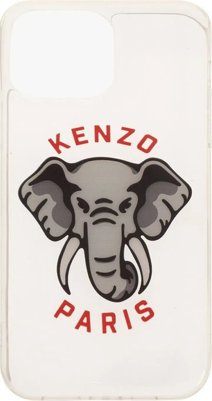 Kenzo Elephant Printed Iphone 14 Pro Max Case