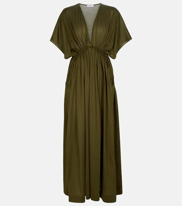 Paule cotton jersey maxi dress