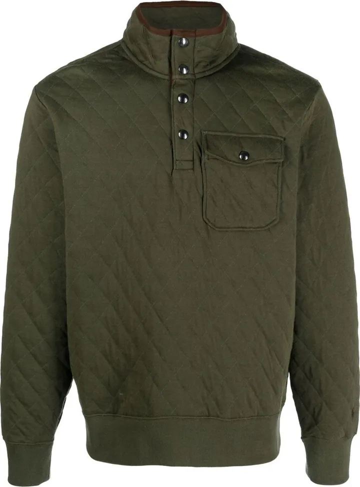 Quilted Pullover Jumper