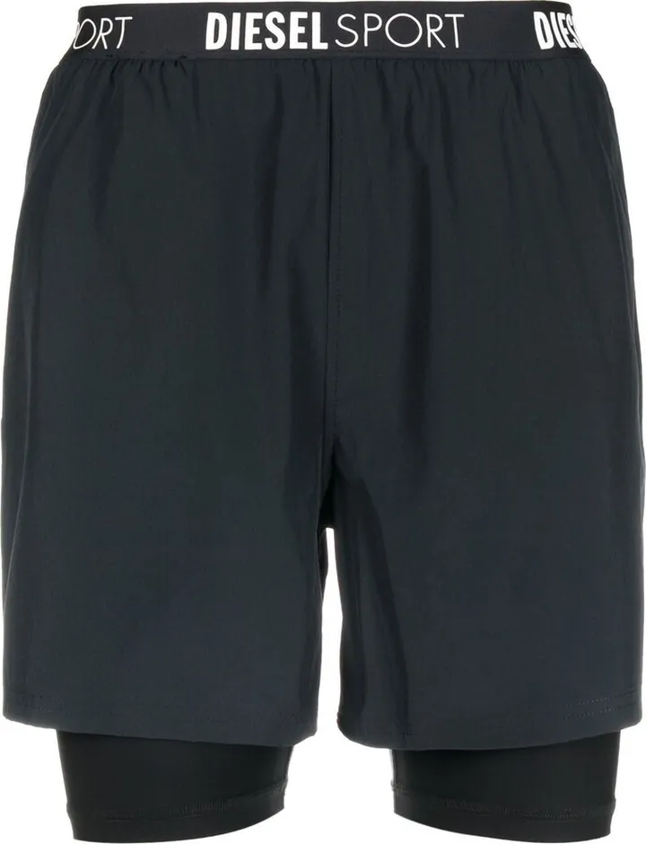 Logo-Print Running Shorts