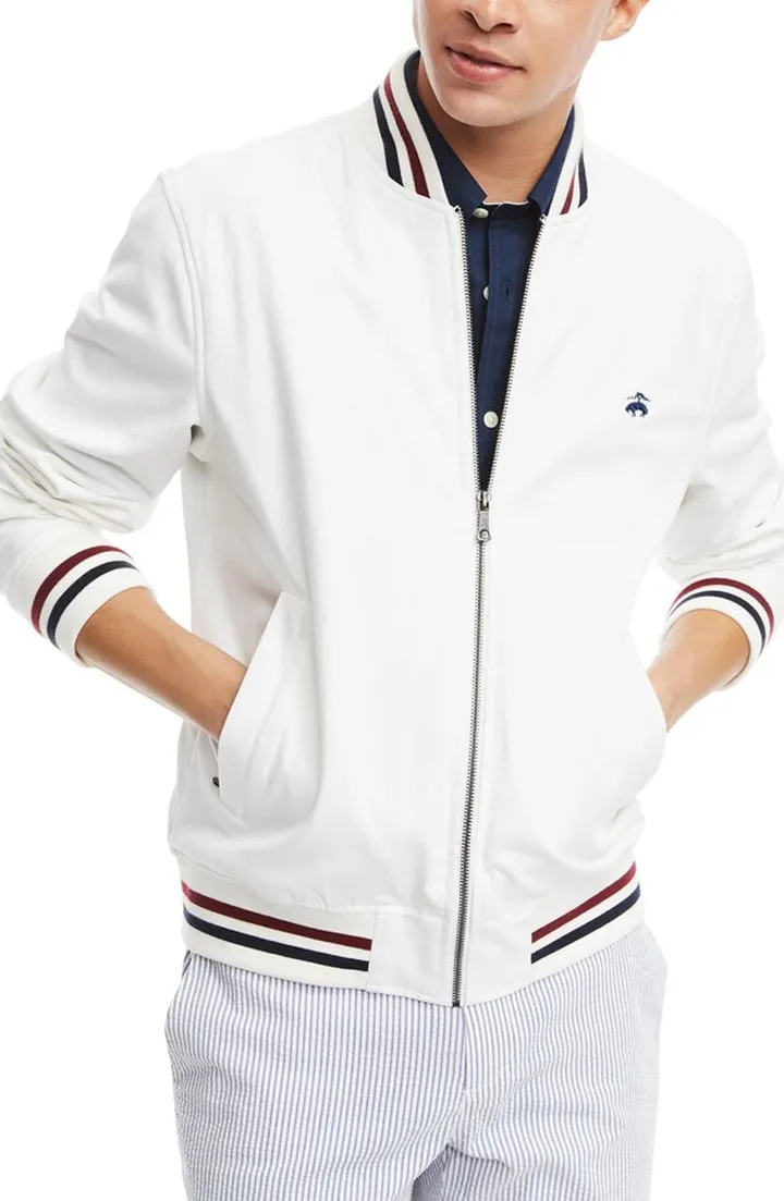 Tennis Knit Track Jacket
