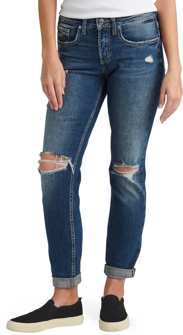 Boyfriend Slim Fit Jeans