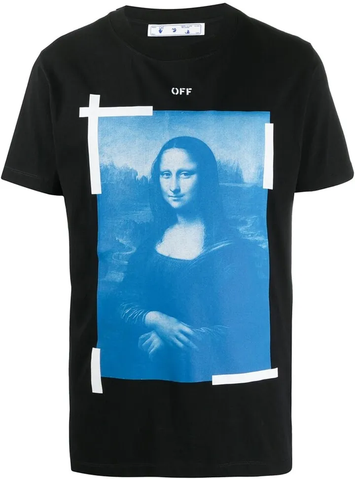 Mona Lisa print T-shirt
