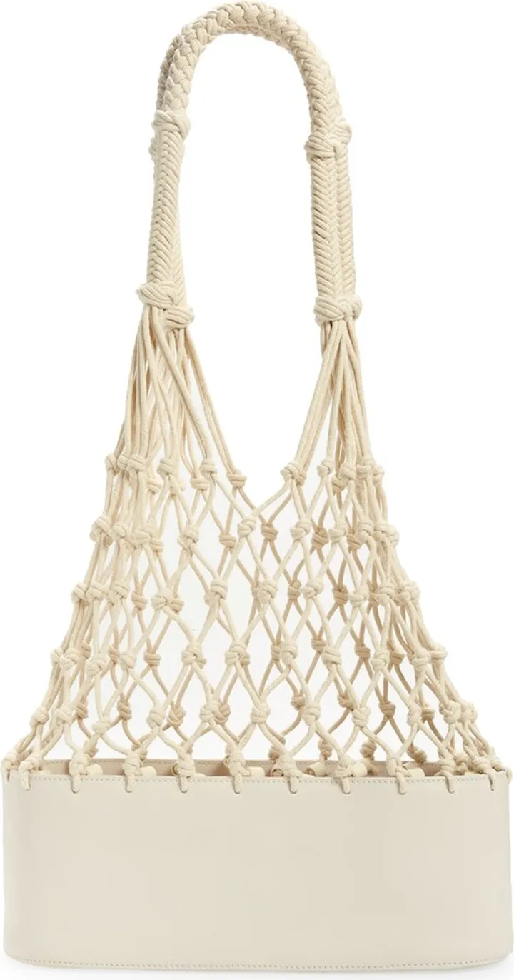 Leather Fisherman's Tote