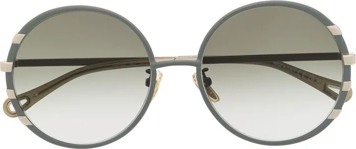 Round-Frame Sunglasses