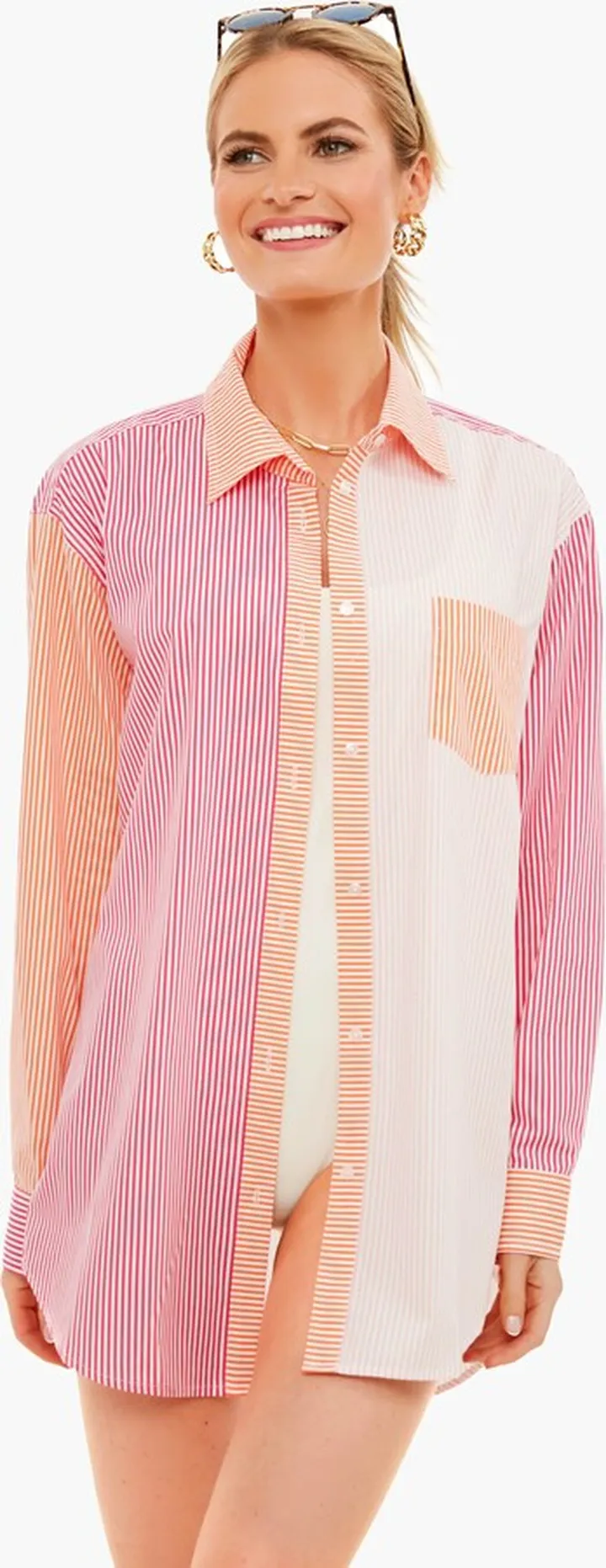 Sorbet Stripe The Oxford Tunic