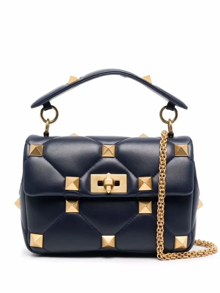 Rockstud-embellishment crossbody bag