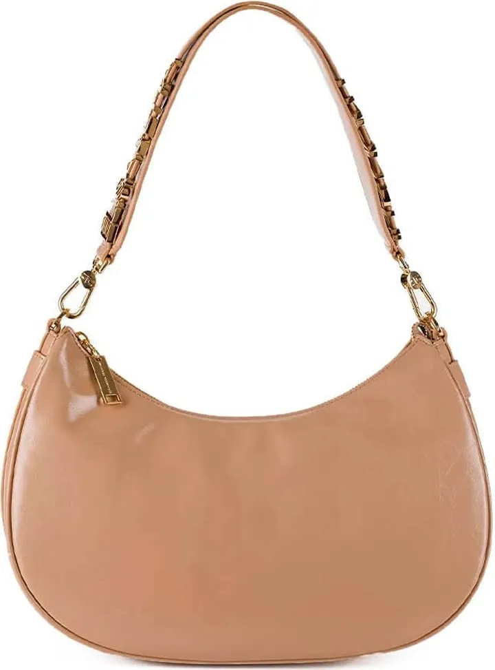 Elisabetta Franchi Beige Shoulder Bag