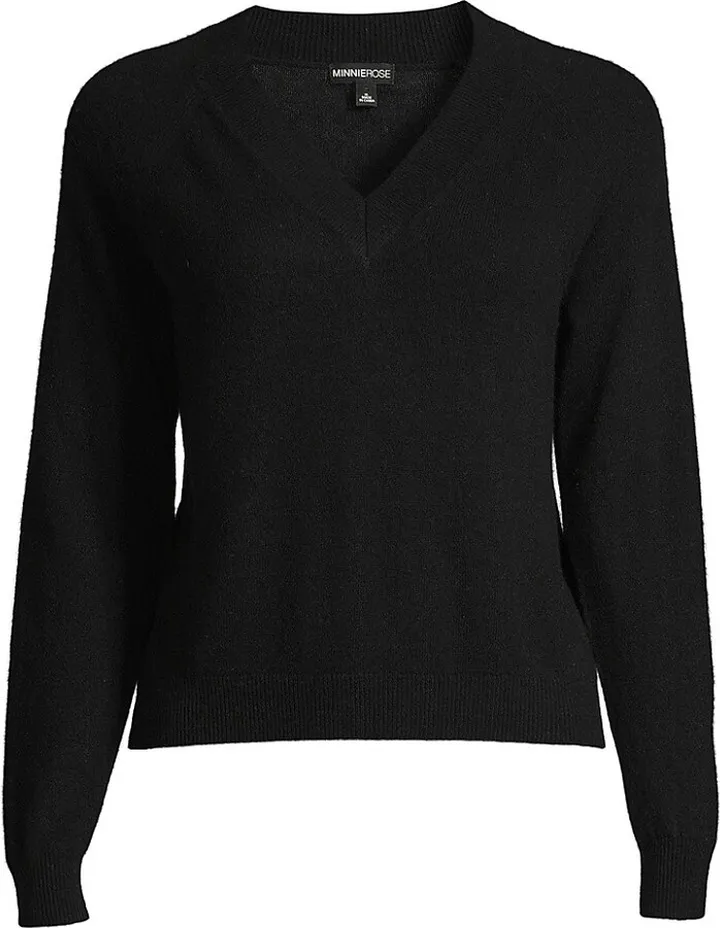 V-Neck Cashmere Sweater
