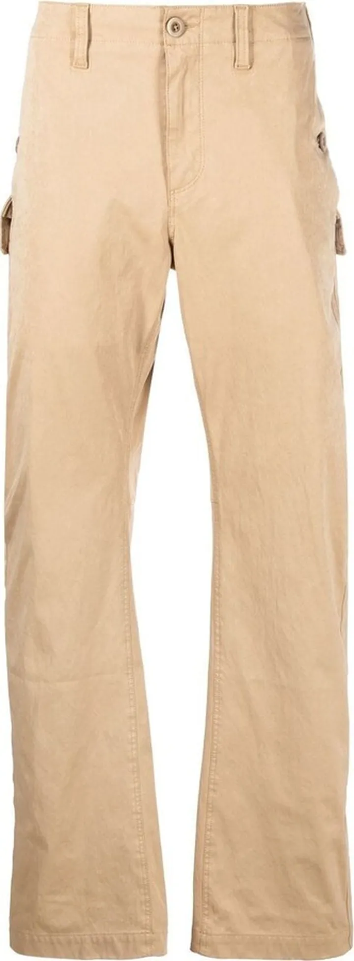 Straight-Leg Cargo Trousers