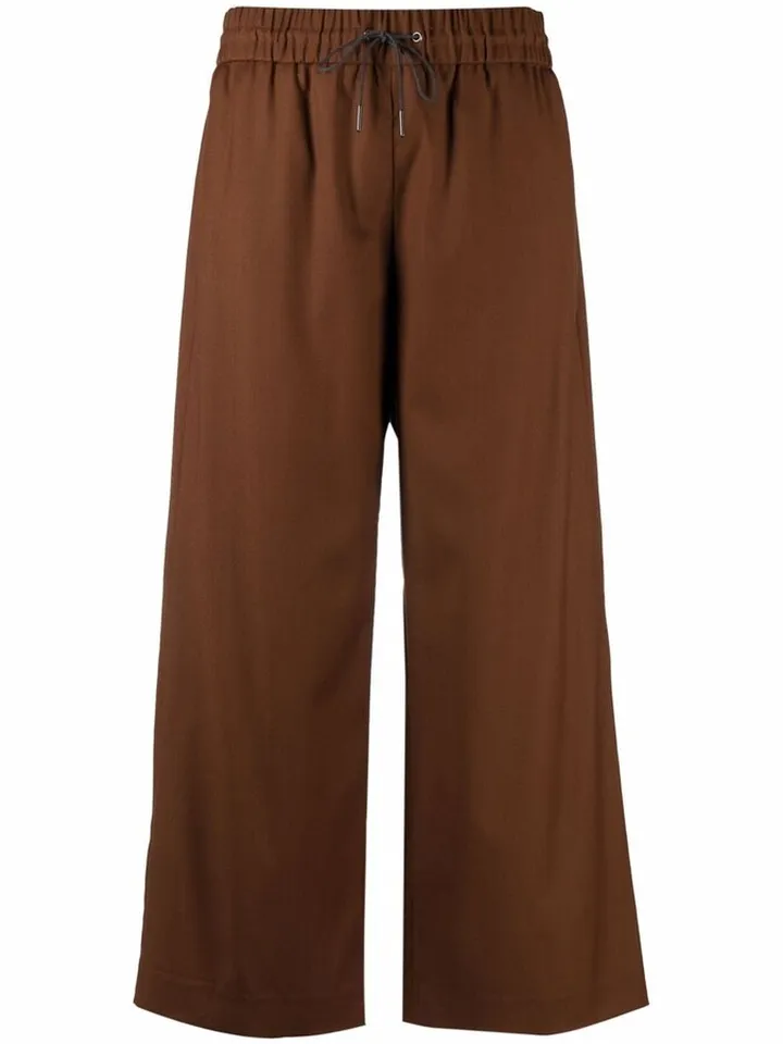 Cropped Palazzo Trousers