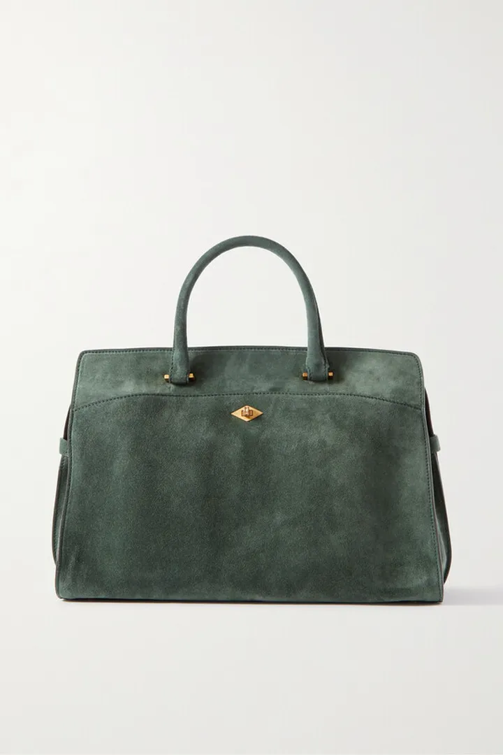 Métier - Private Eye Suede Tote - Green