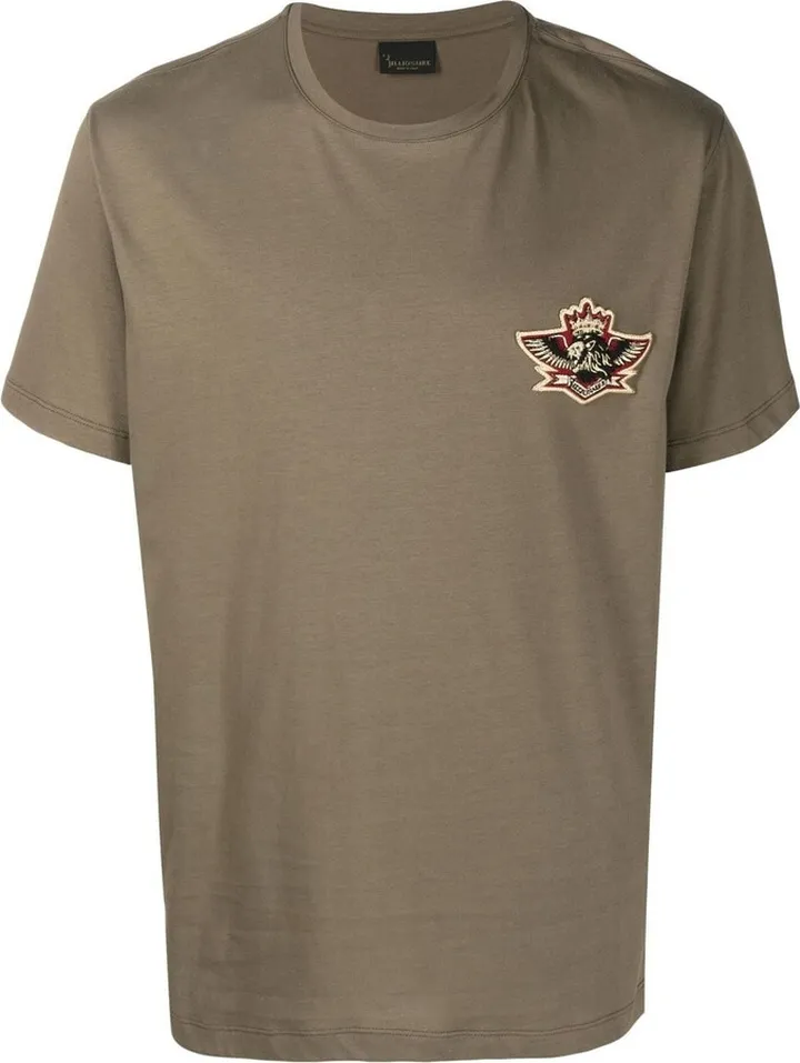 logo-patch short-sleeved T-shirt
