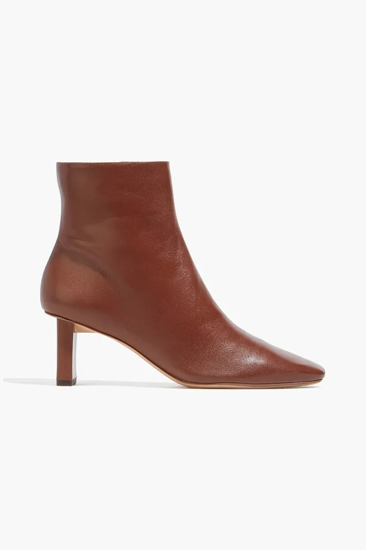 Kiss leather ankle boots