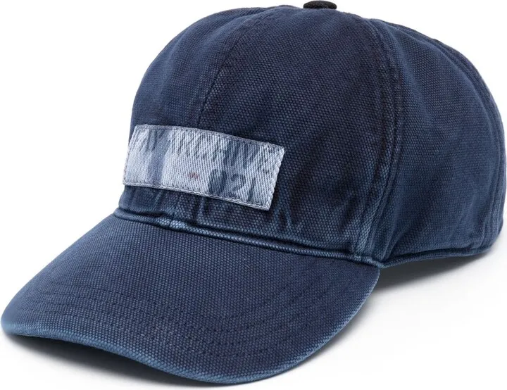 Logo-Patch Cotton Baseball Cap