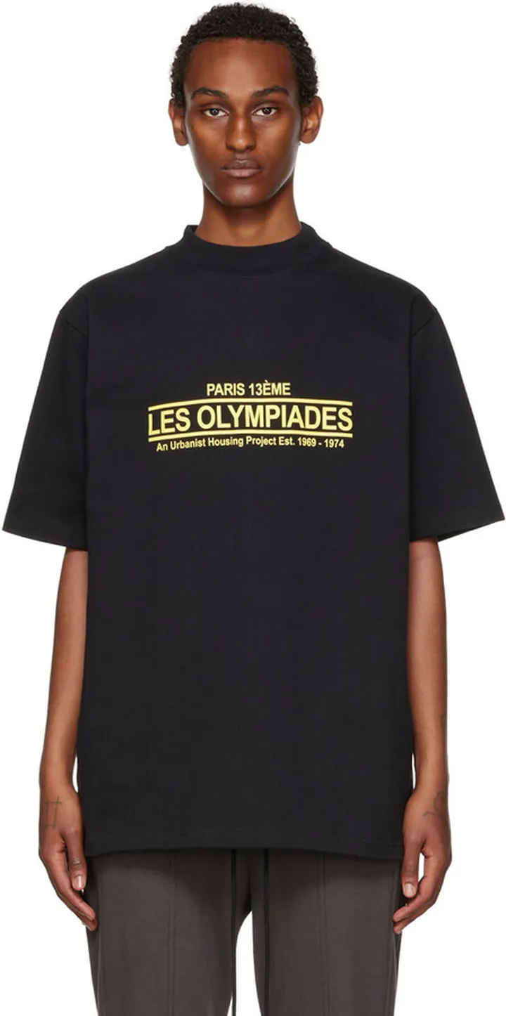 Song for the Mute Black 'Les Olympiades' T-Shirt