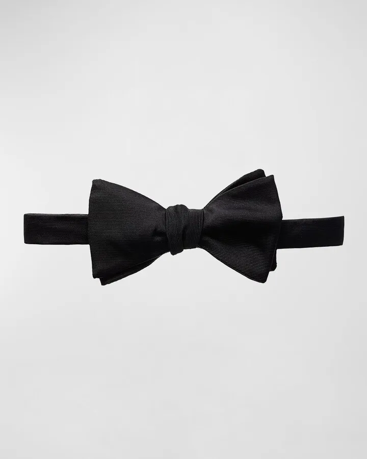 Solid Grosgrain Bow Tie