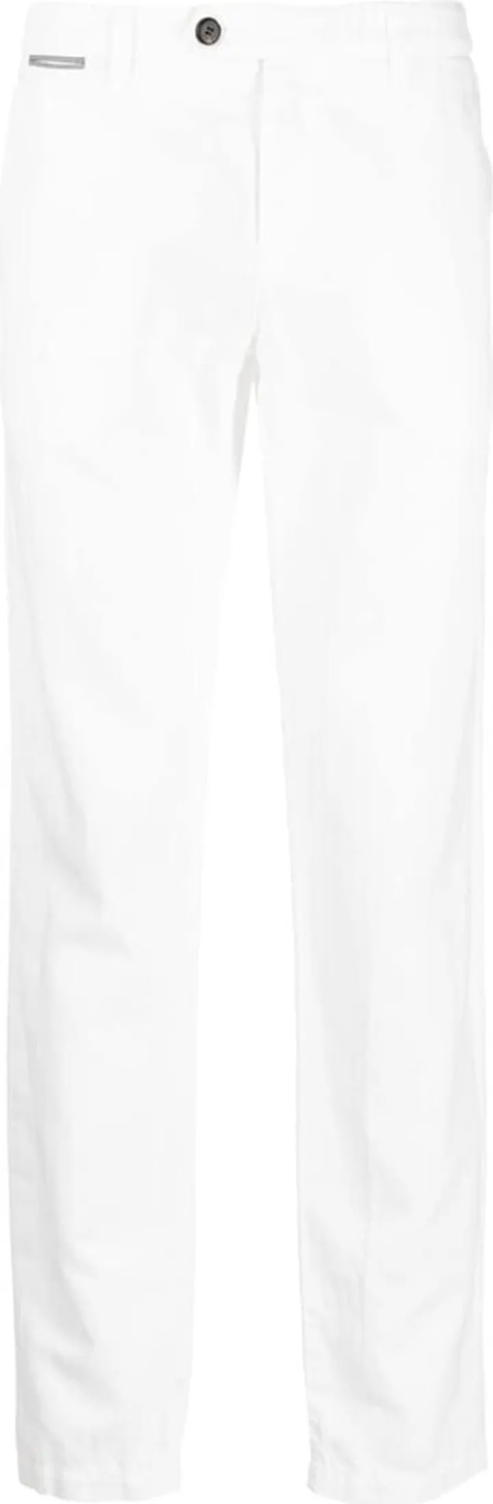 Straight-Leg Cotton Trousers