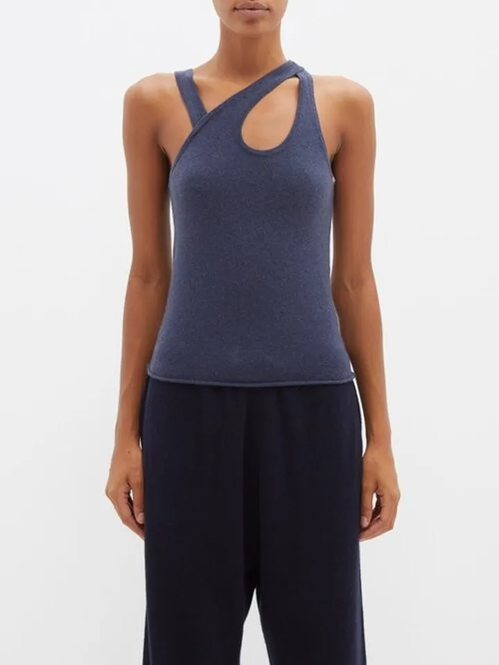 No.222 Raver Stretch-cashmere Top
