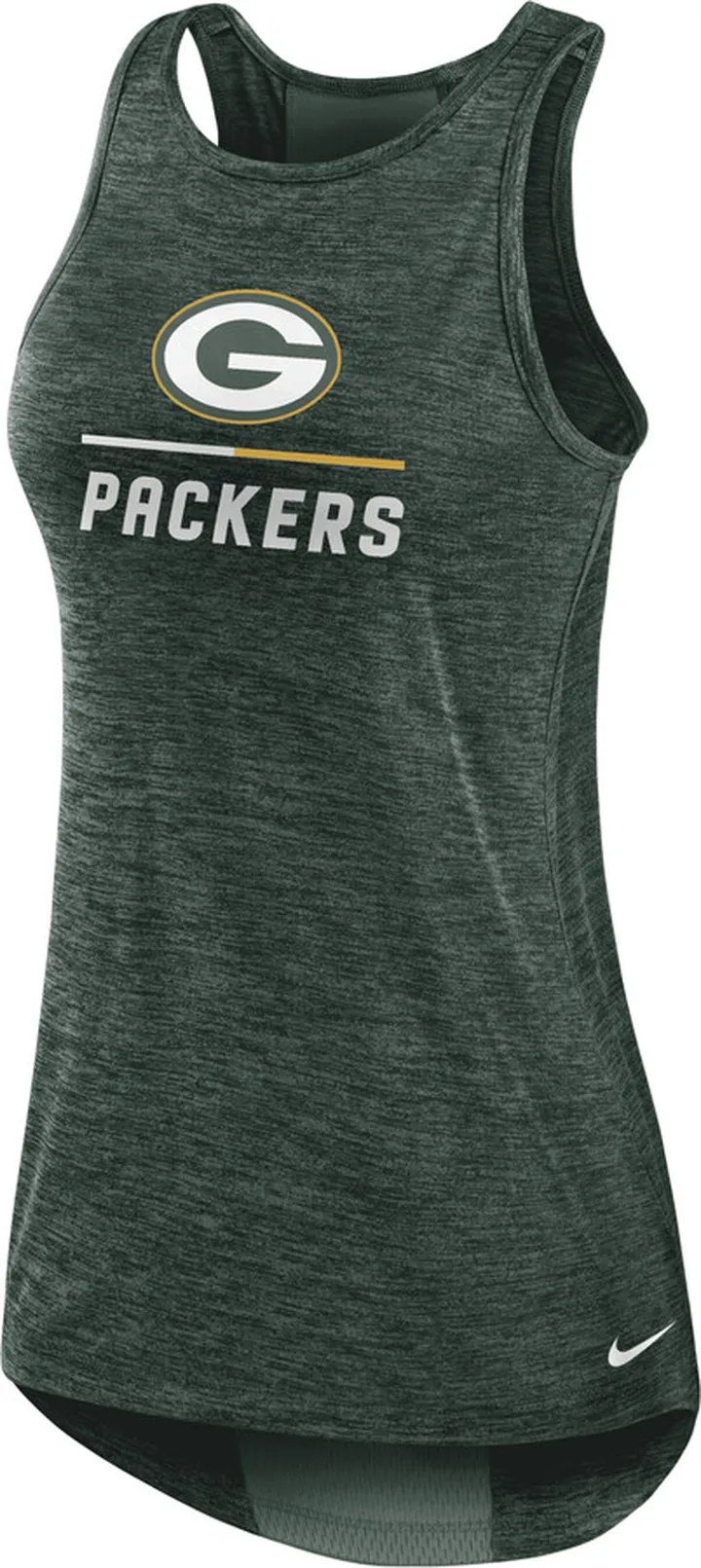 Nike Women's Dri-FIT (NFL Green Bay Packers) Tank Top in Green