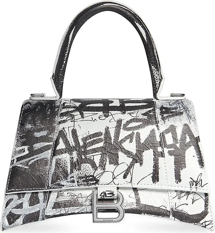 Hourglass Small Handbag Graffiti