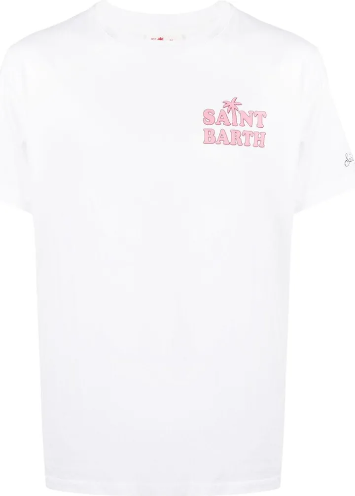 logo-print cotton T-shirt