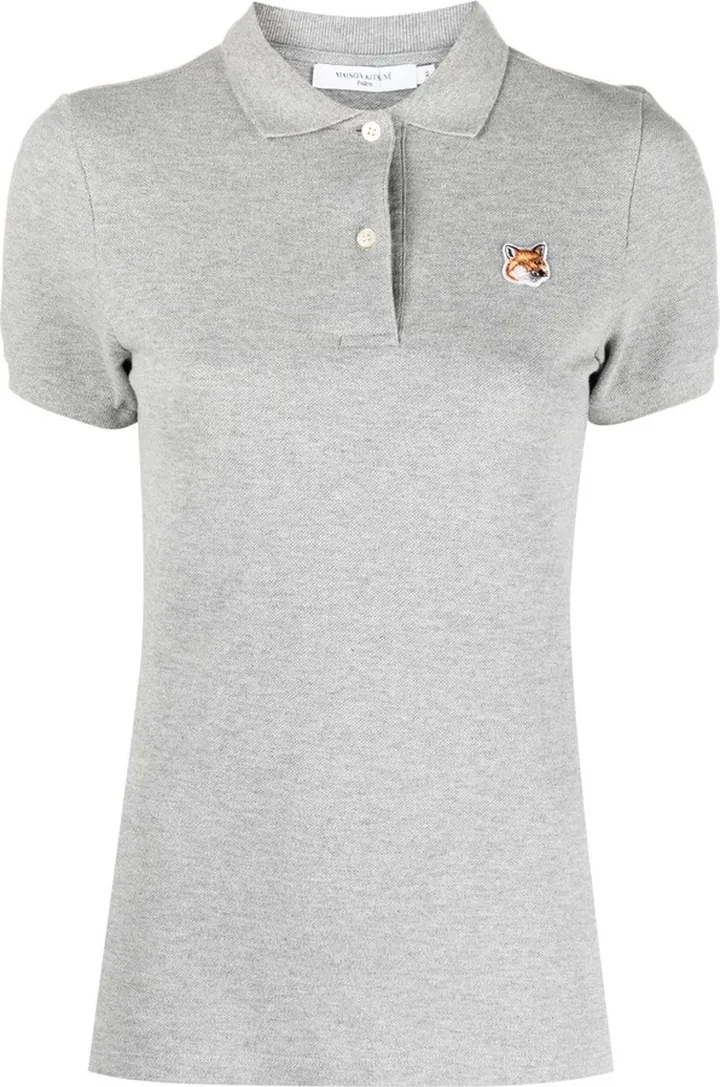 Fox-Head Patch Cotton Polo Shirt