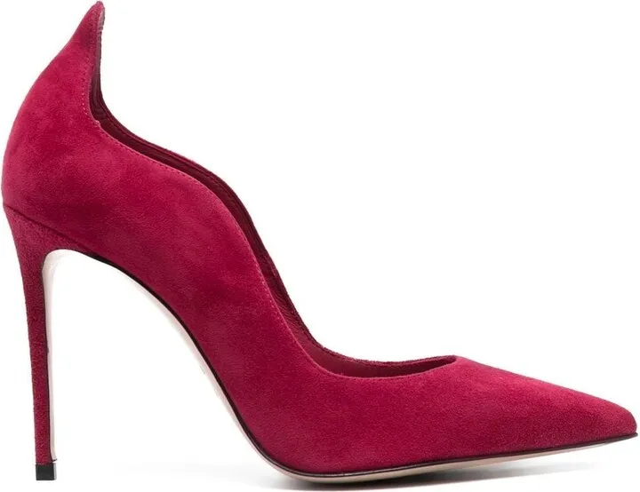100mm Sculpted Pointed Pumps