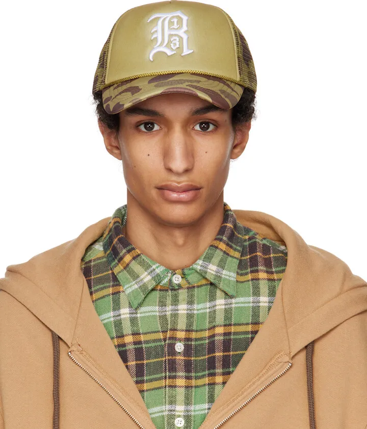 R13 Khaki Trucker Cap