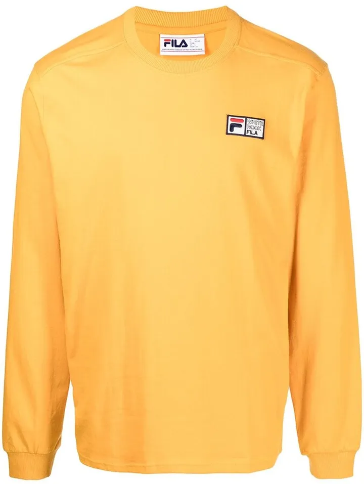 graphic-print long-sleeved T-shirt
