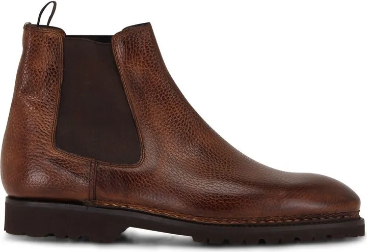 leather Chelsea boots