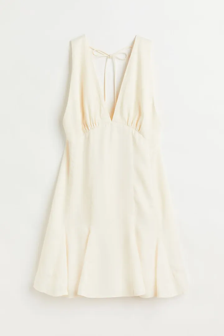 V-neck Dress