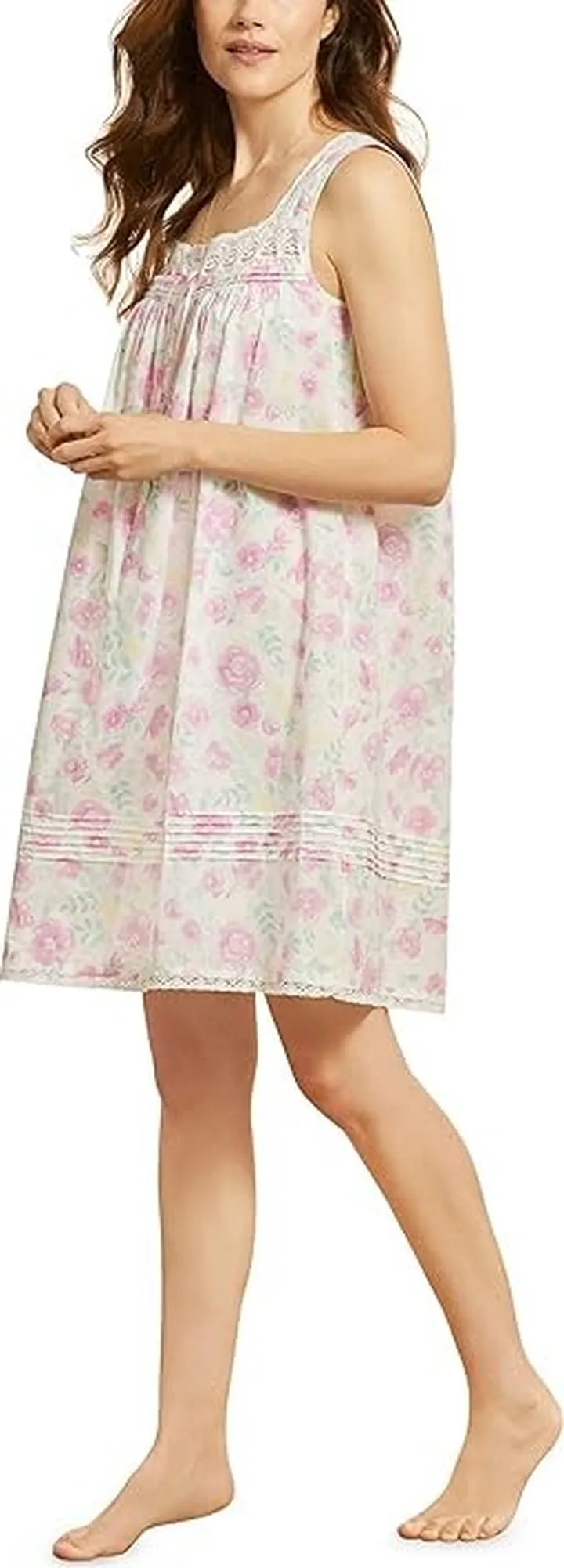 Eileen West Sleeveless Chemise (Poppyland) Women's Pajama
