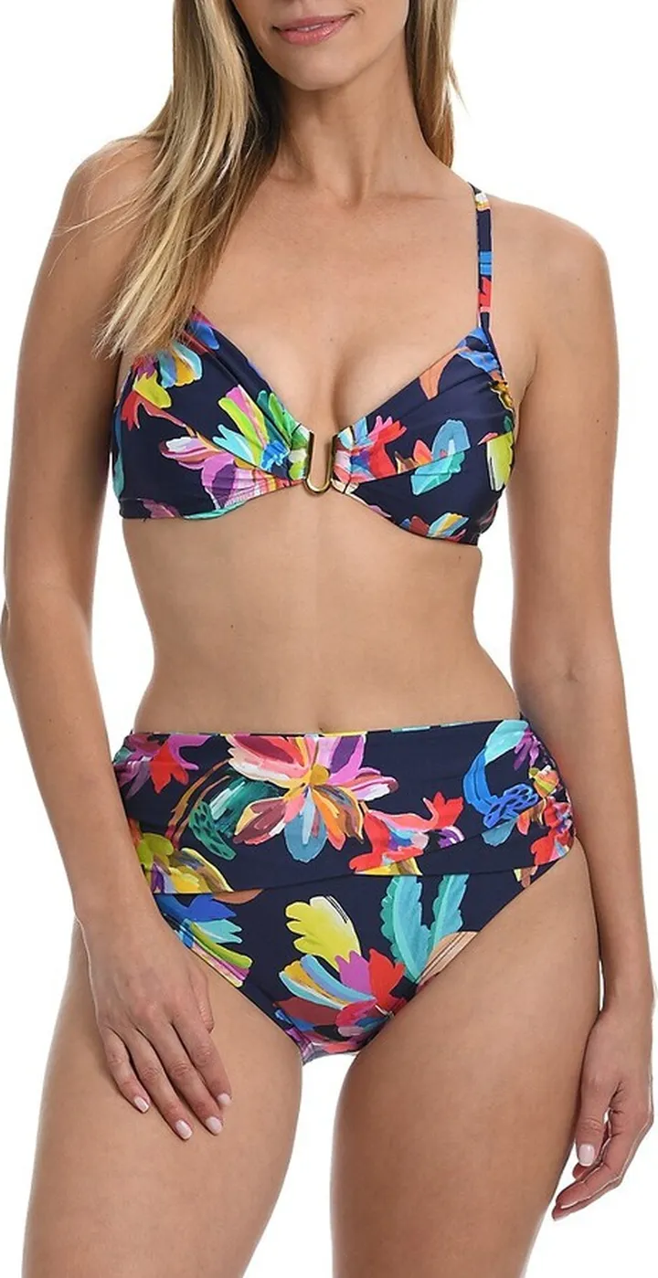 Sea Floral Underwire Bikini Top