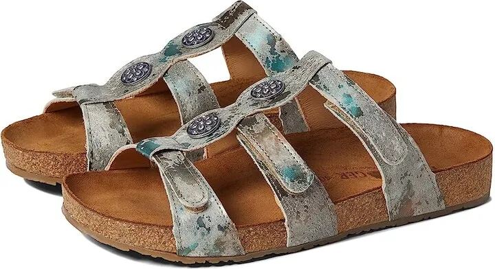 Haflinger Alice (Lime) Women's Clog Shoes