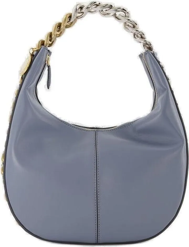 Stella McCartney Frayme Chained Zipped Tote Bag
