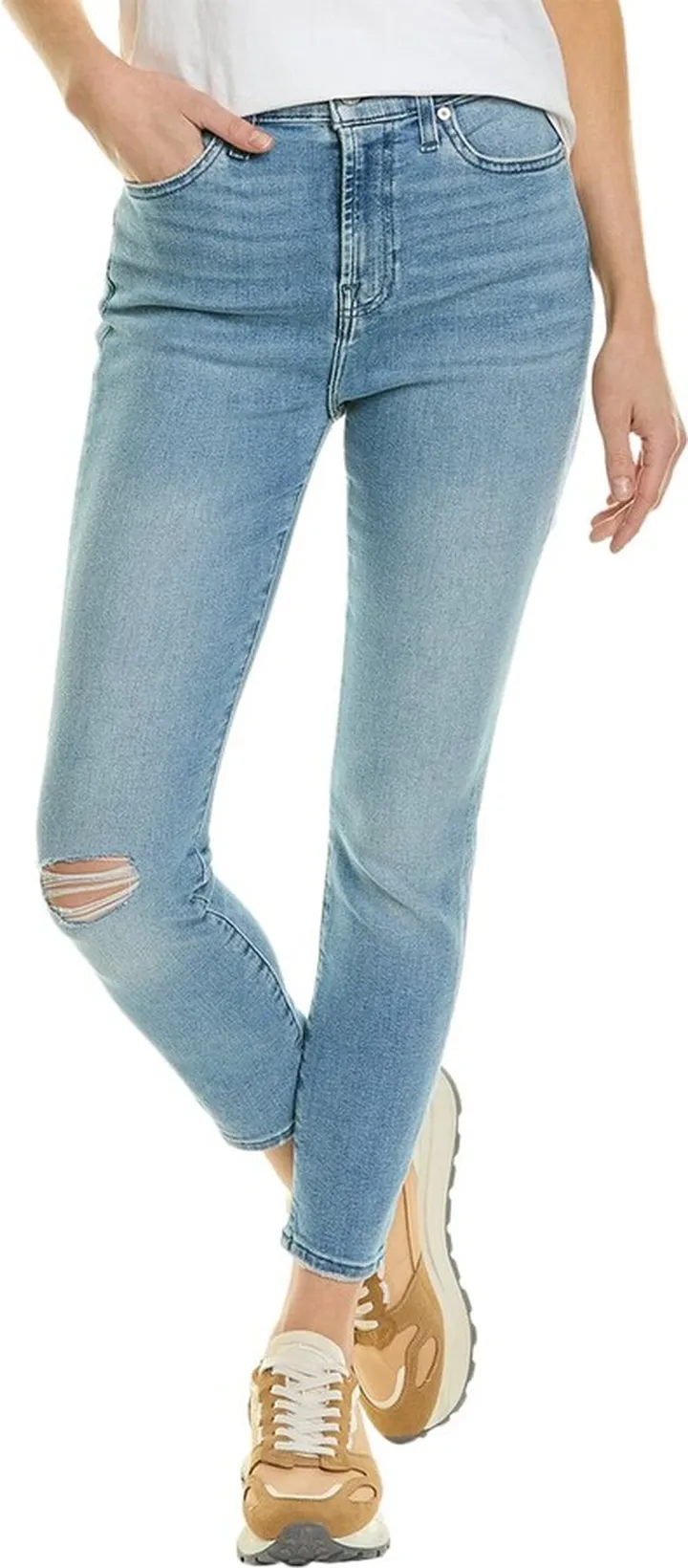 7 For All Mankind Gwenevere Palm High Rise Ankle Jean