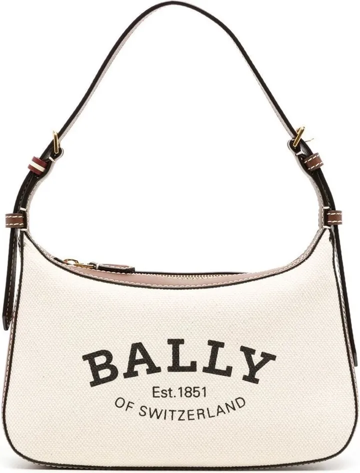 Coralye logo-print crossbody bag