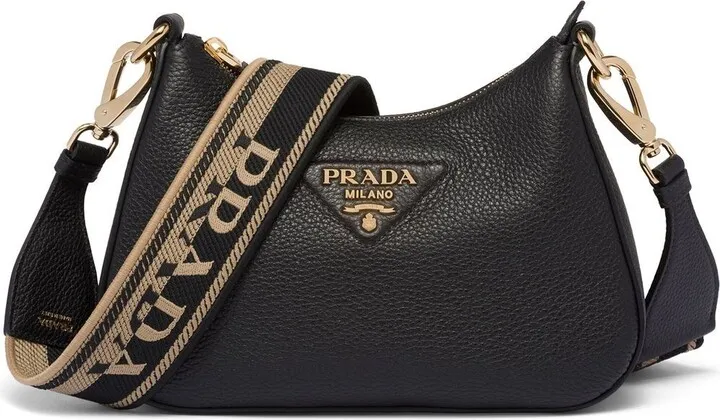 Logo-Strap Cross Body Bag