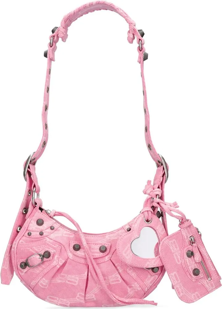 XS Le Cagole denim shoulder bag